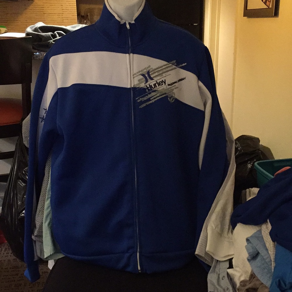 Hurley XL Zip Up Jacket
